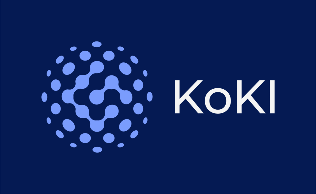 KoKI Logo horizontal blau